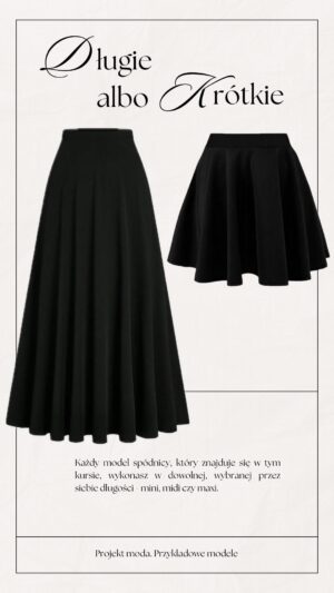 Masterclass. Spódnice rozkloszowane