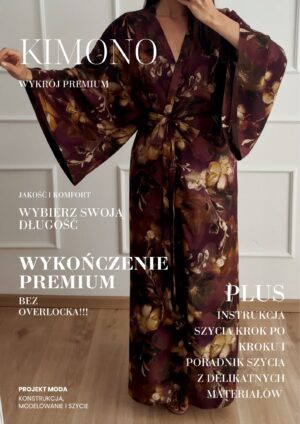 Wykrój premium – KIMONO – Licencja KOMERCYJNA