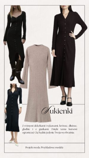 Masterclass. Sukienki, bluzki i spódnice z dzianin