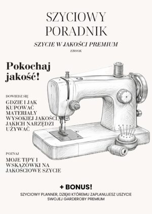 Szyciowy poradnik – ebook